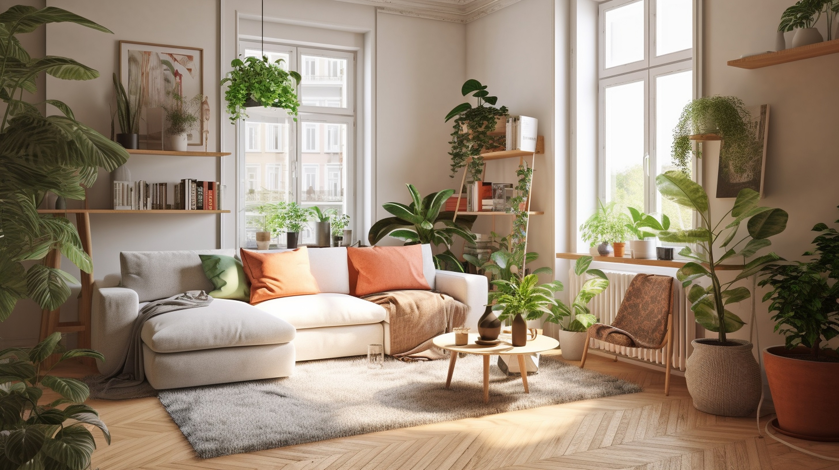 Leve a natureza para dentro de casa com a decoração biofílica